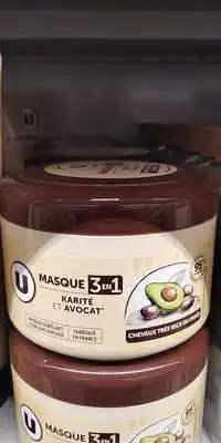 U - Karité et avocat - Masque 3 en 1