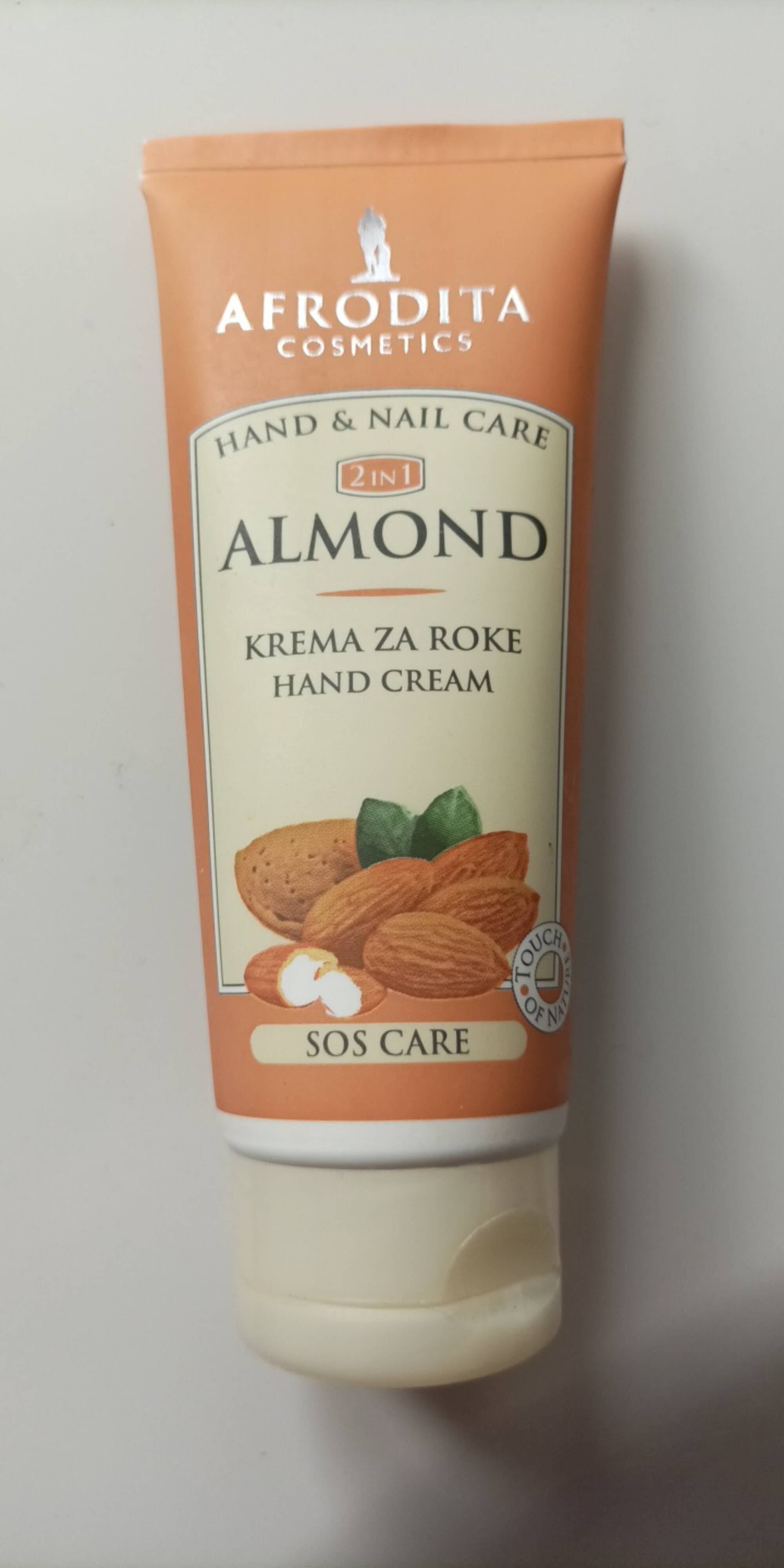AFRODITA - Almond - Hand cream 2in 1
