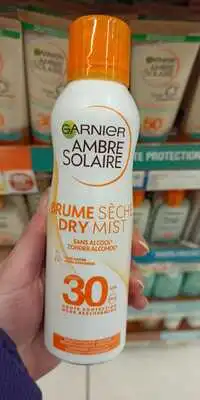 GARNIER - Ambre solaire - Brume sèche dry mist SPF 30
