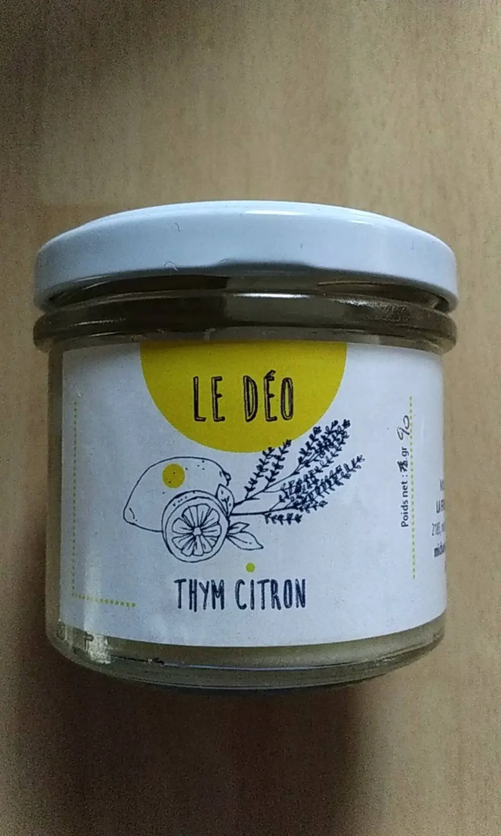 LA FERME DES PERBEAUX - Le déo thym citron