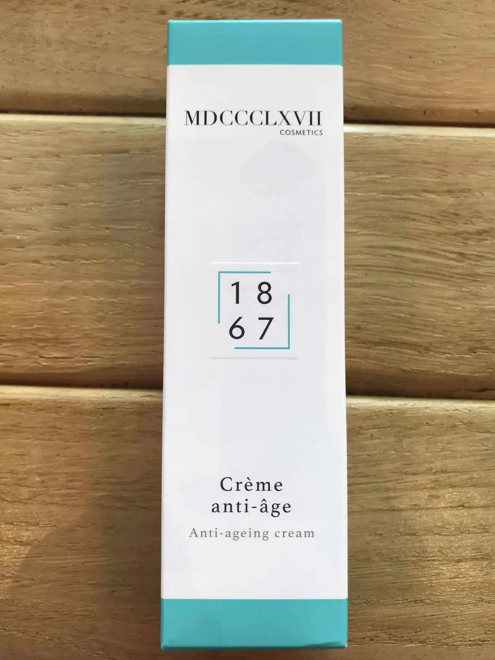 MDCCCLXVII COSMETICS - 1867 - Crème anti âge 