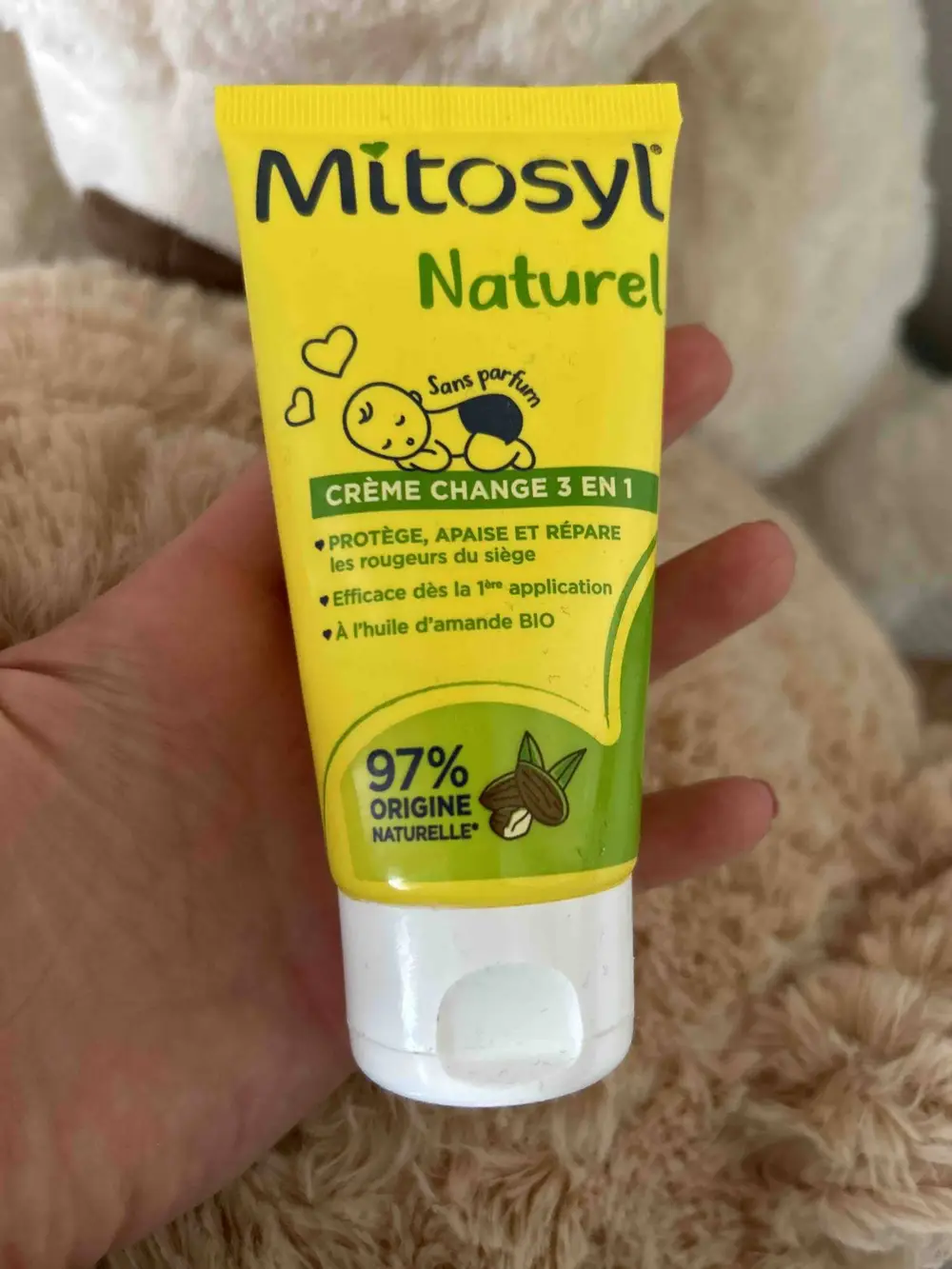 MYTOSYL - Naturel - Crème change 3 en 1