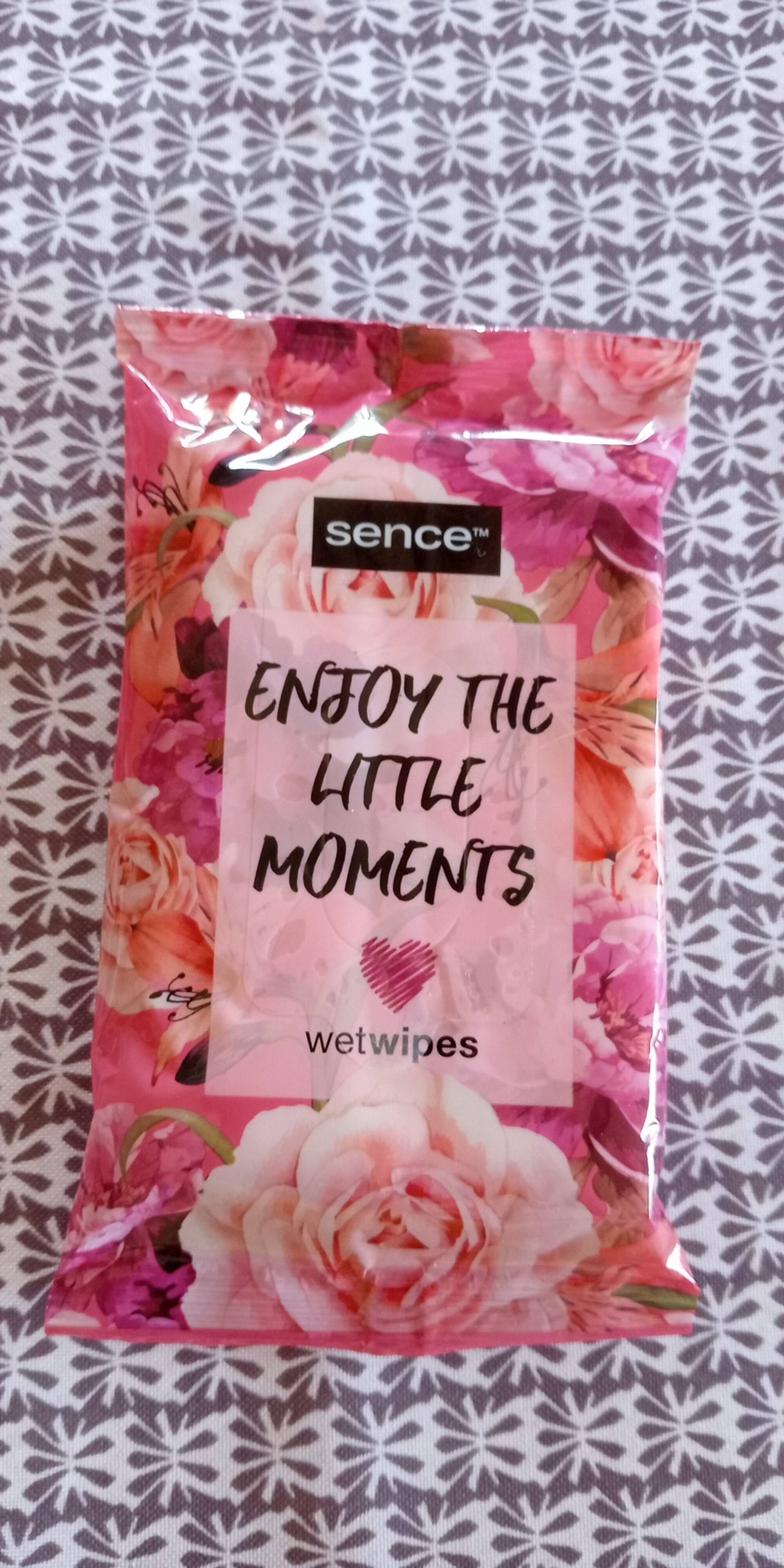 SENCE - Enjoy the little moments - 15 Wetwipes