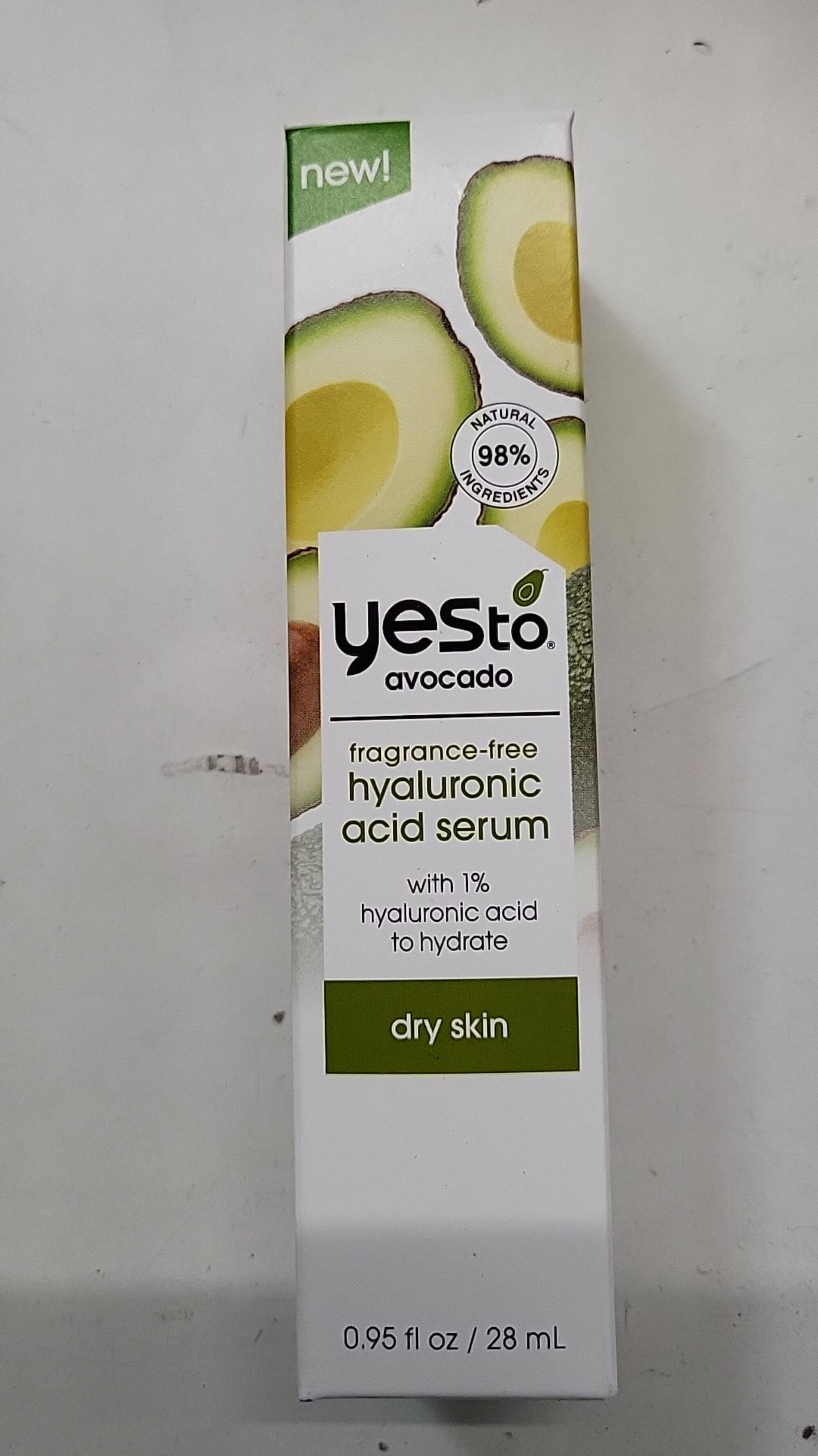 YES TO - Hyaluronic acid serum 