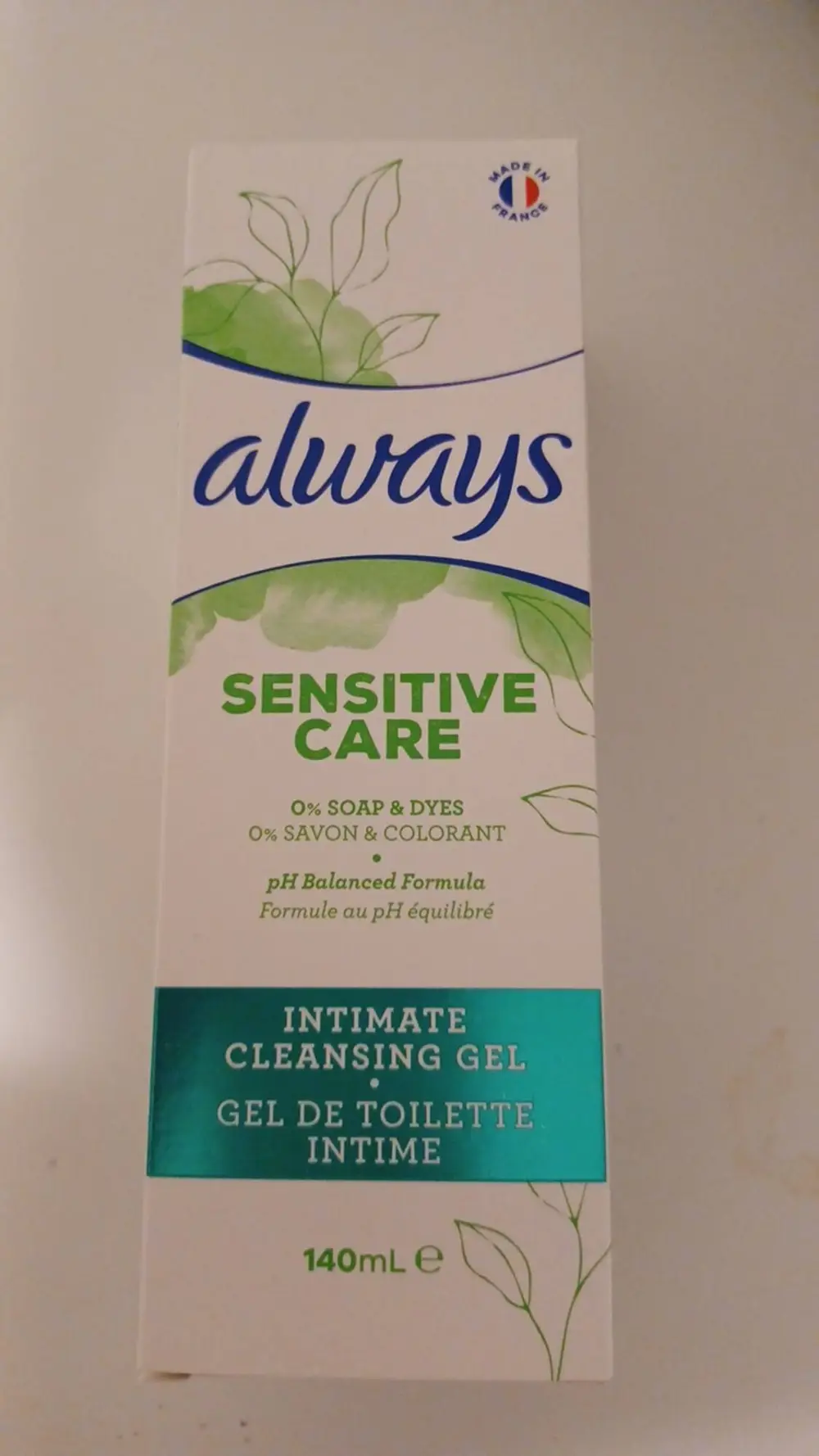 ALWAYS - Sensitive care - Gel de toilette intime