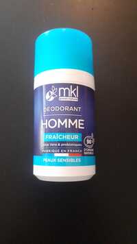MKL - Fraîcheur - Déodorant homme peaux sensibles