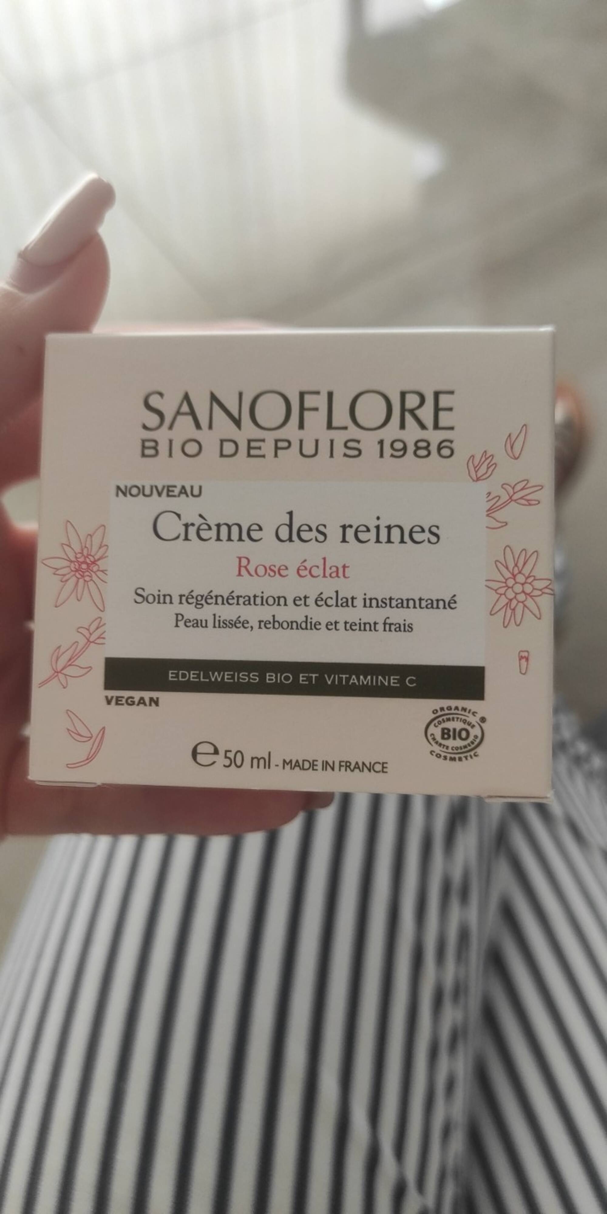 SANOFLORE - Rose éclat - Crème des reines