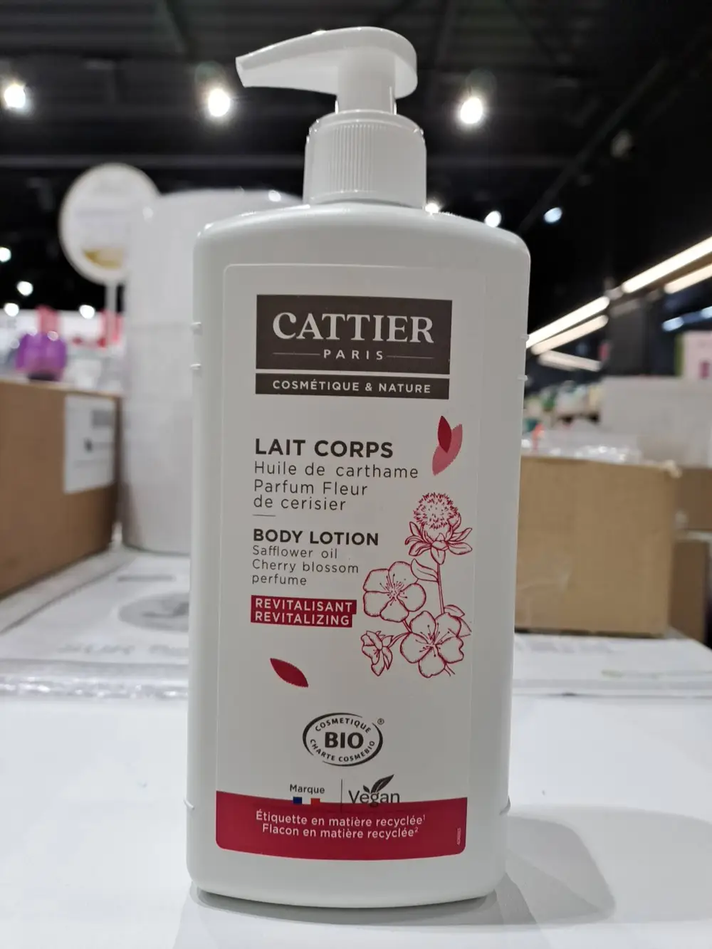 CATTIER - Lait corps fleur de cerisier