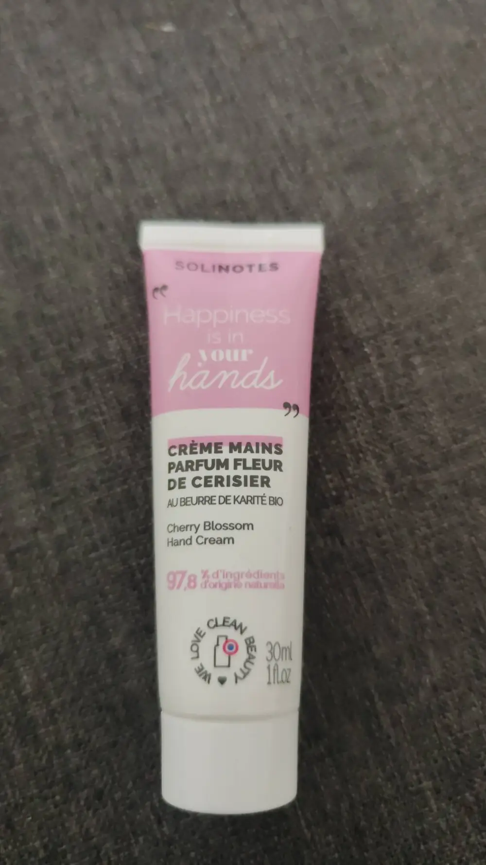 SOLINOTES - Crème mains fleur de cerisier 