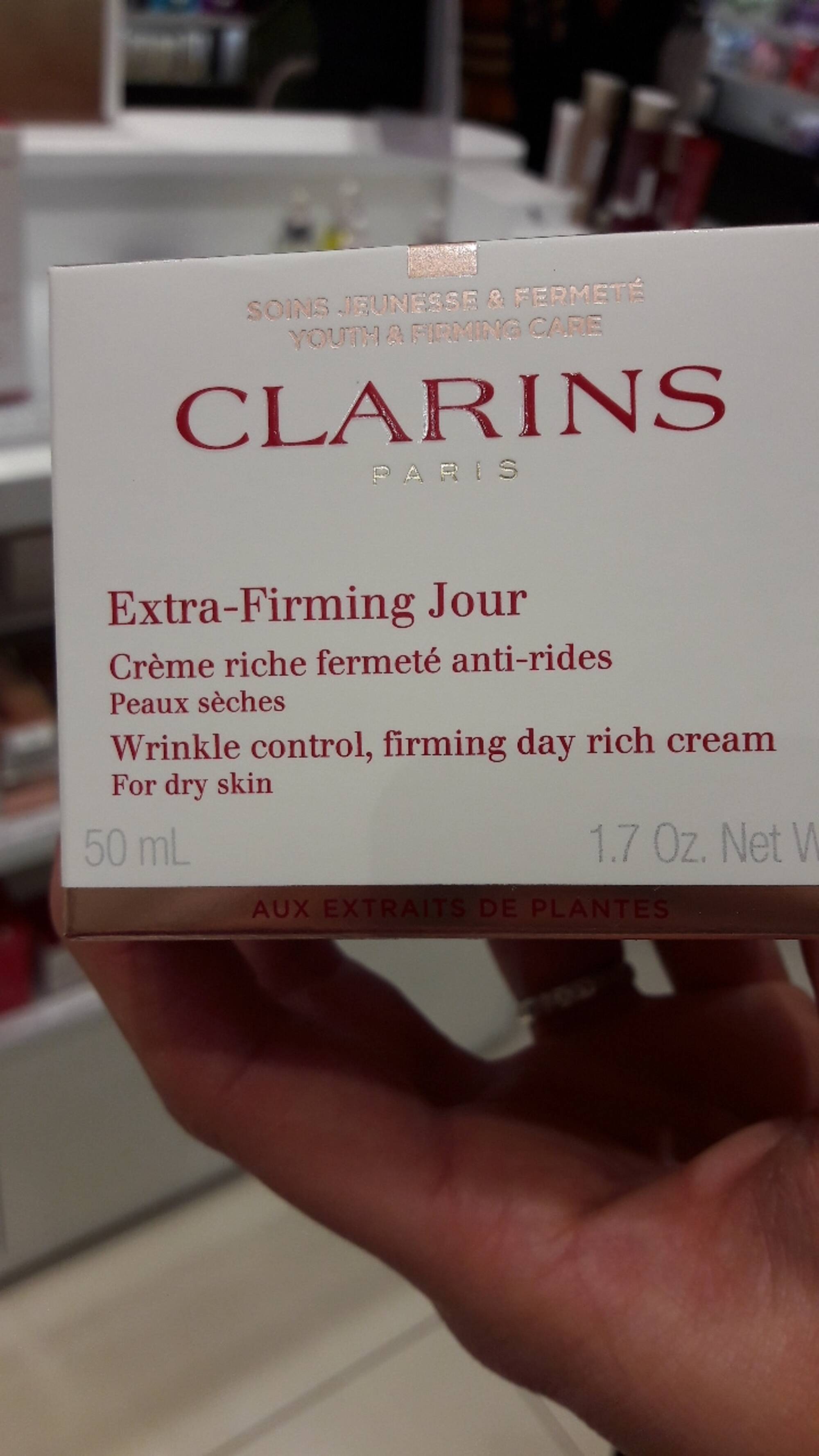 CLARINS - Crème riche fermeté anti-rides