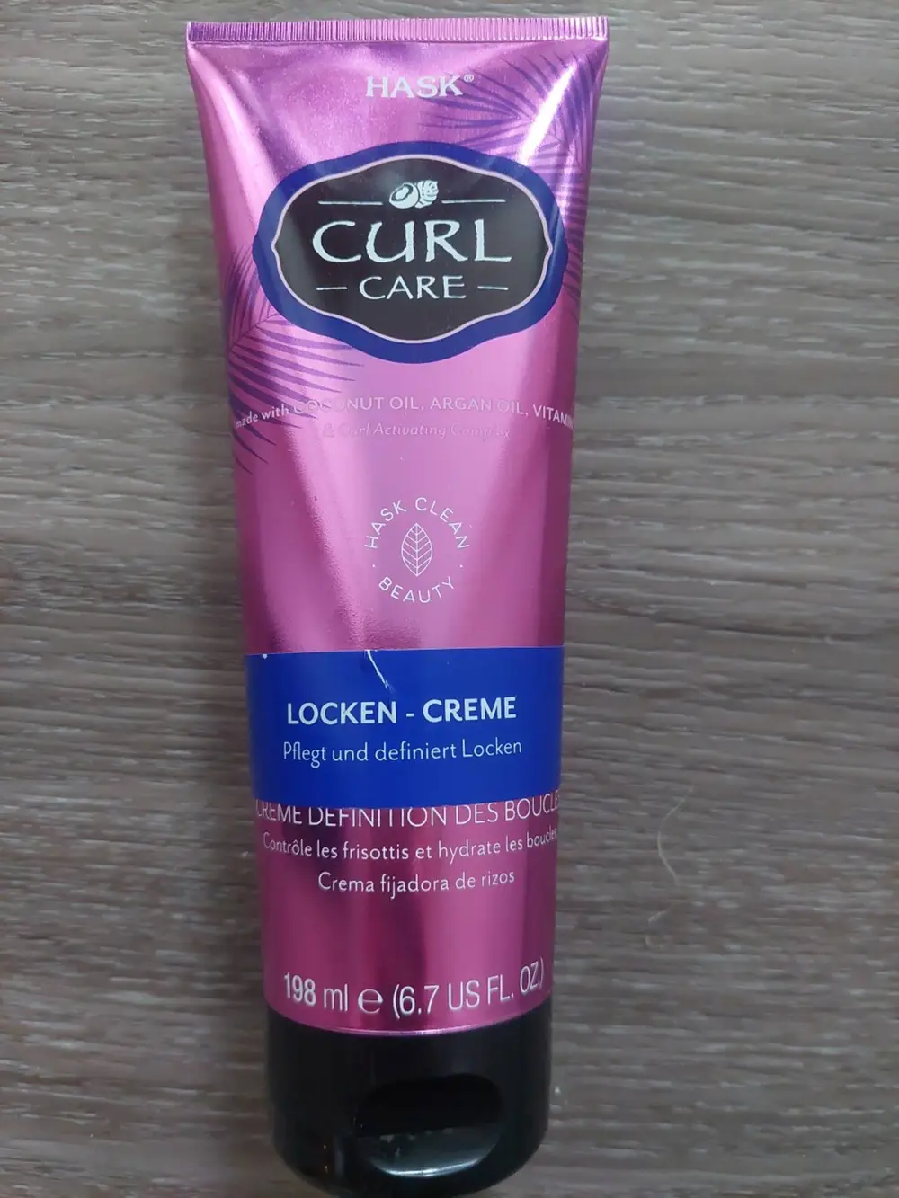 HASK - Curl care - Crème définition des boucles