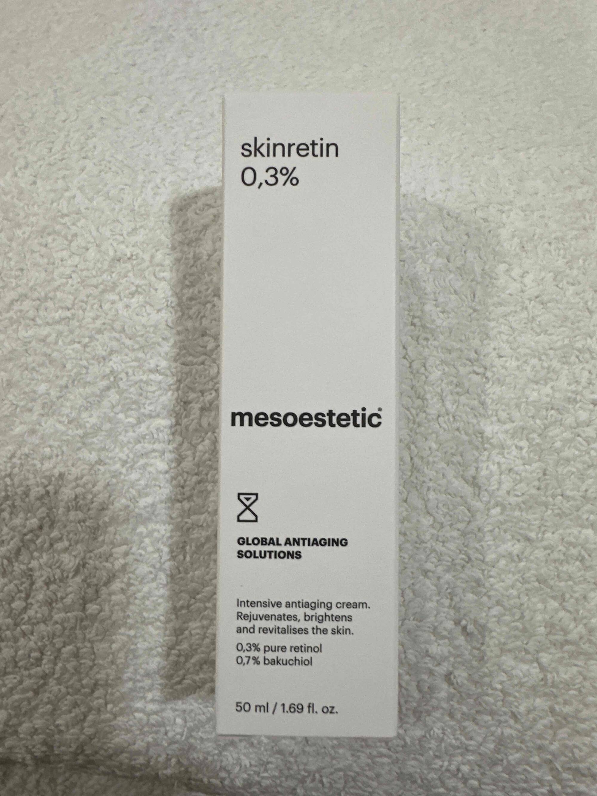 MESOESTETIC - Skinretin 0.3% - Global antiaging solutions