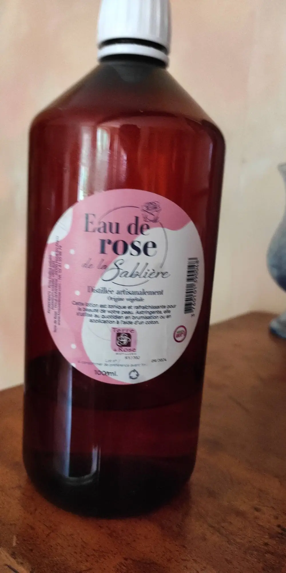 TERRE DE ROSE - Eau de rose de la sablière