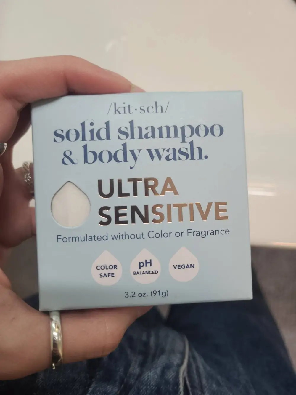 KITSCH - Ultra sensitive - Solid shampoo & body wash