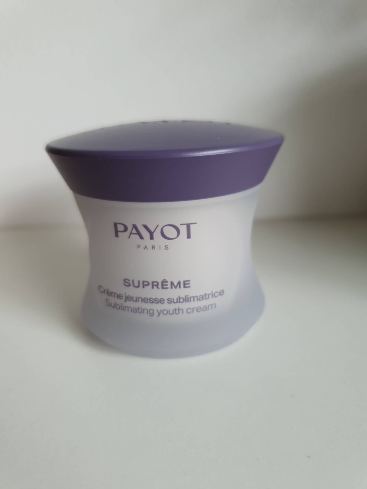 PAYOT - Suprême - crème jeunesse sublimatrice