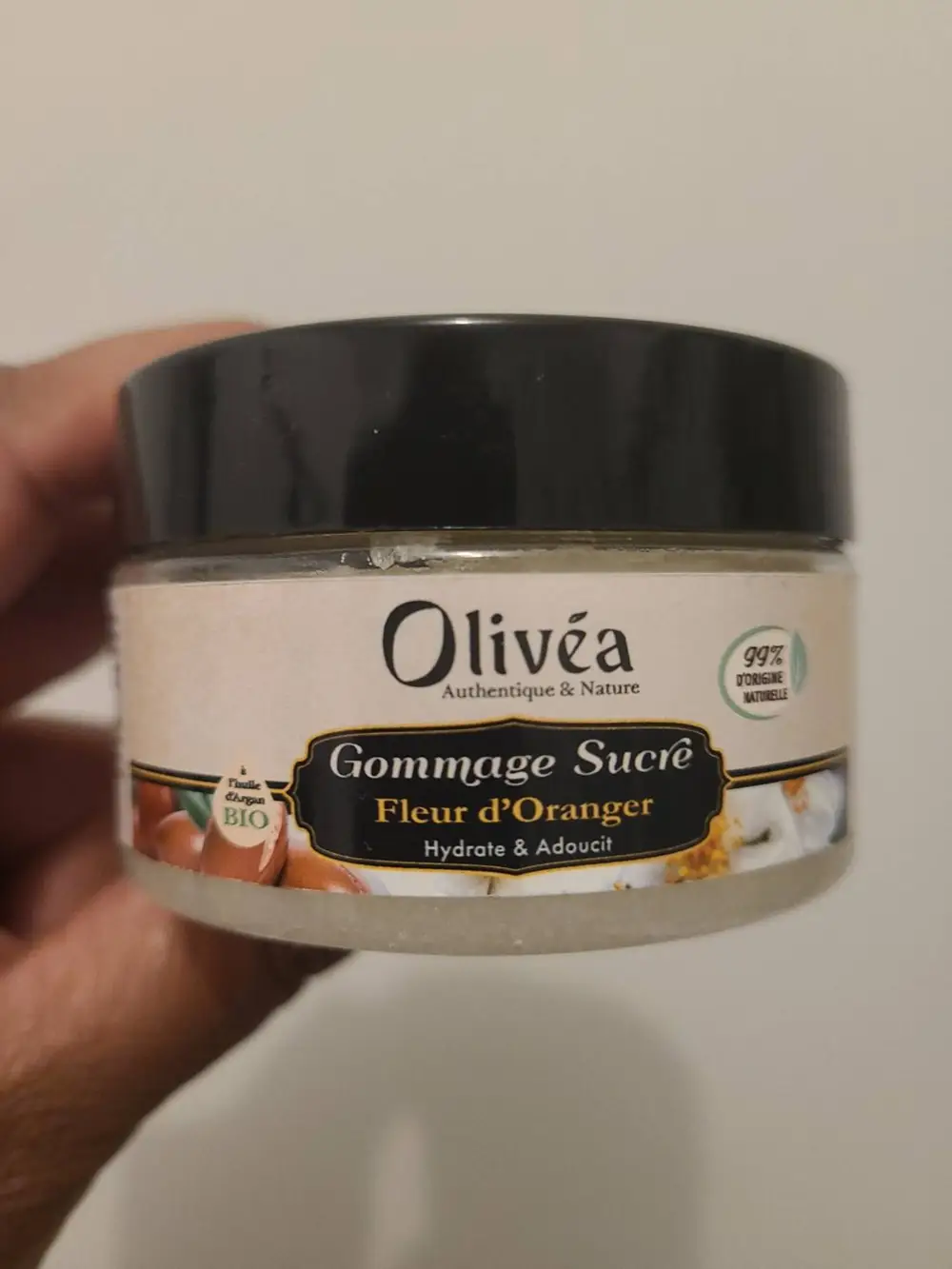 OLIVÉA - Fleur d'oranger - Gommage Sucre