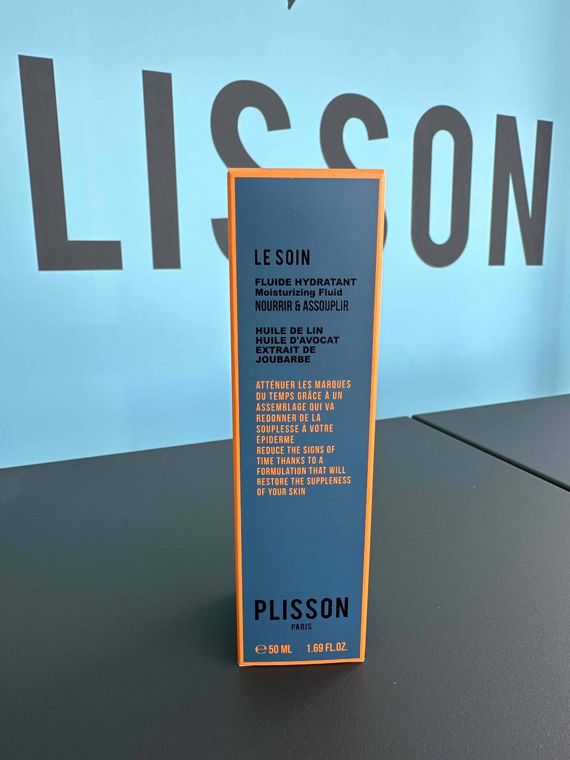 PLISSON 1808 - Le soin - Fluide hydratant