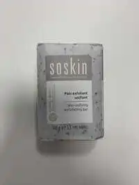 SOSKIN - Pain exfoliant unifiant corps