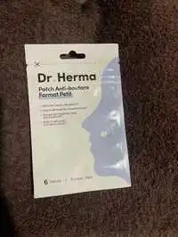 DR HERMA - Patch anti-boutons format petit 