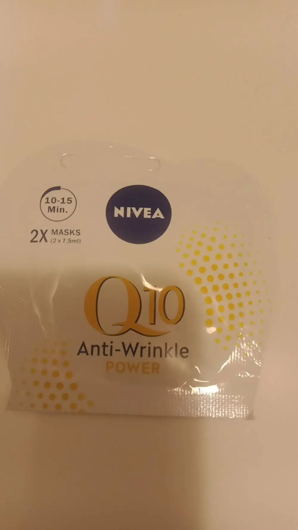 NIVEA - Q10 anti-wrinkle power 2x masks