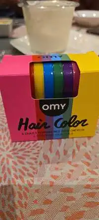 OMY - Hair color - 6 Craies temporaires pour cheveux