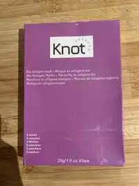 KNOT - Masque au collagène bio