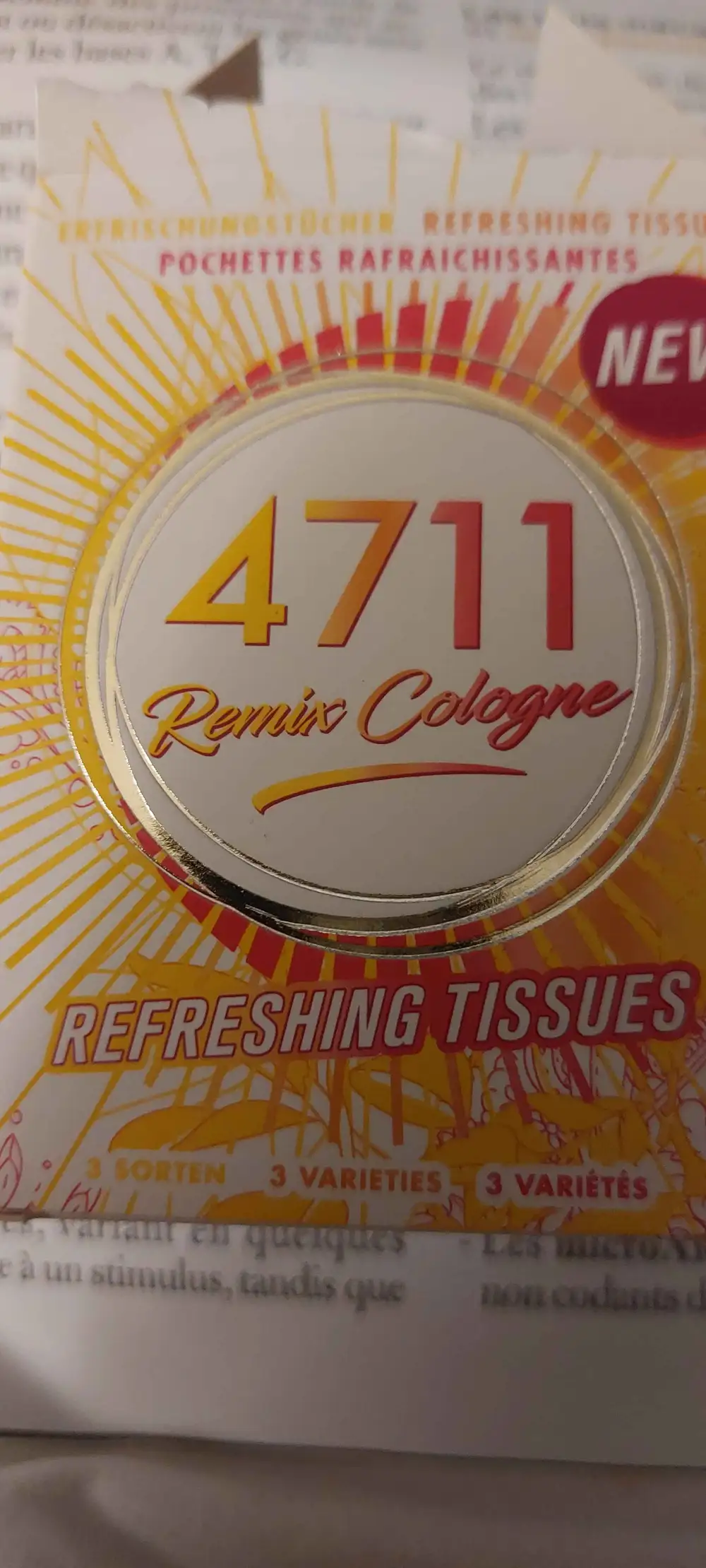 4711 - Remix cologne refreshing tissues