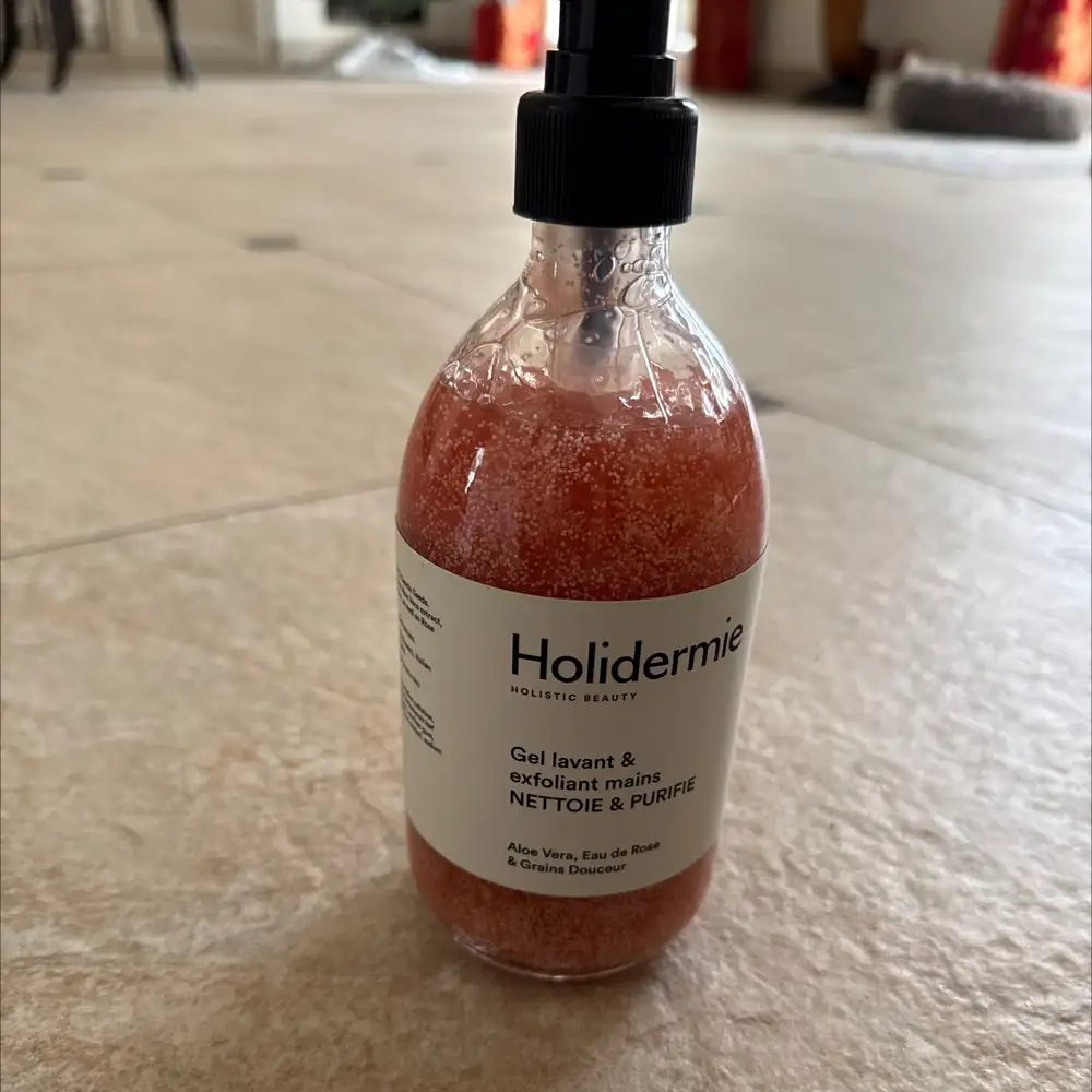 HOLIDERMIE - Gel lavant & exfoliant mains