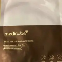 MEDICUBE - Deep peptide radiance mask