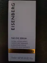 EISENBERG - The eye serum - Global lifting effect crow's feet wrinkles