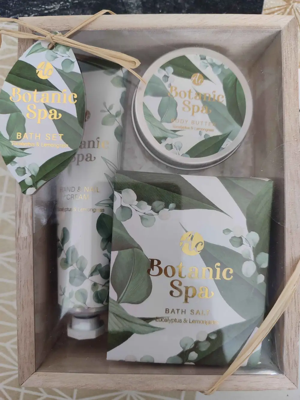 ACCENTRA - Botanic Spa - Bath salt eucalyptus & lemongrass