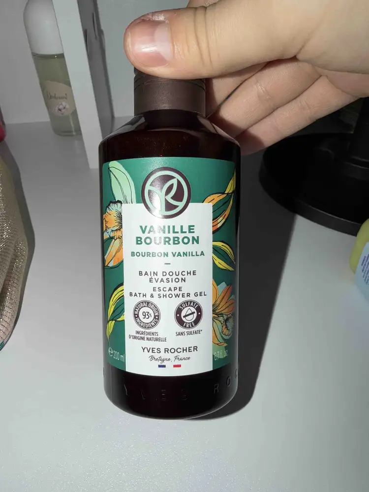 YVES ROCHER - Vanille bourbon - Bain douche évasion