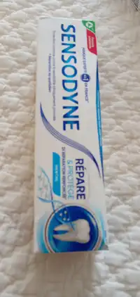 SENSODYNE - Dentifrice répare et protège menthe