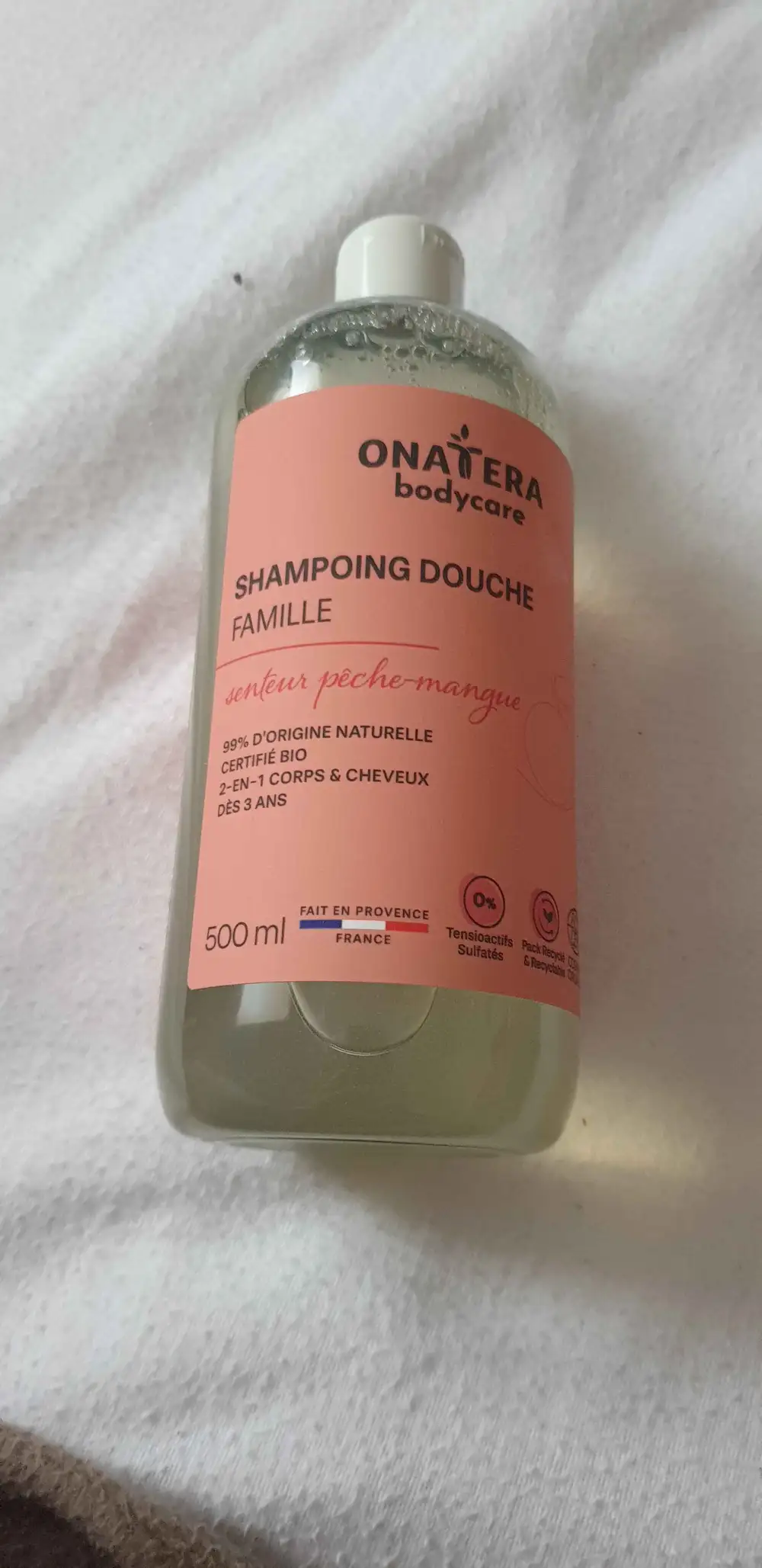 ONATERA - Body care - Shampooing douche senteur pêche-mangue
