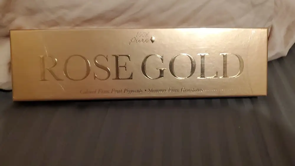 100 PERCENT PURE - Rose gold - Colored from fruit pigments