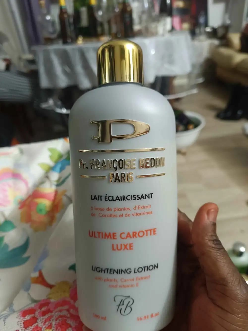 PR. FRANÇOISE BEDON PARIS - Lait éclaircissant ultime carotte luxe