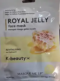MASQUE ME UP - K-beauty - Masque visage gelée royale
