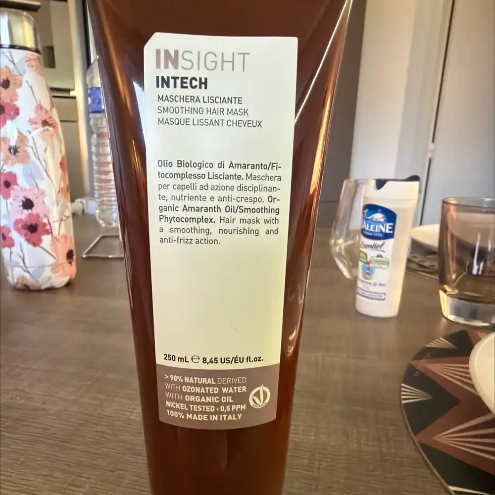 INSIGHT - Intech - Masque lissant cheveux