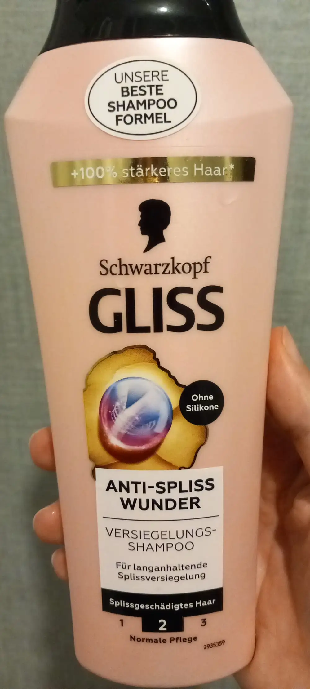SCHWARZKOPF - Gliss anti-spliss wunder - Versiegelungs-shampoo