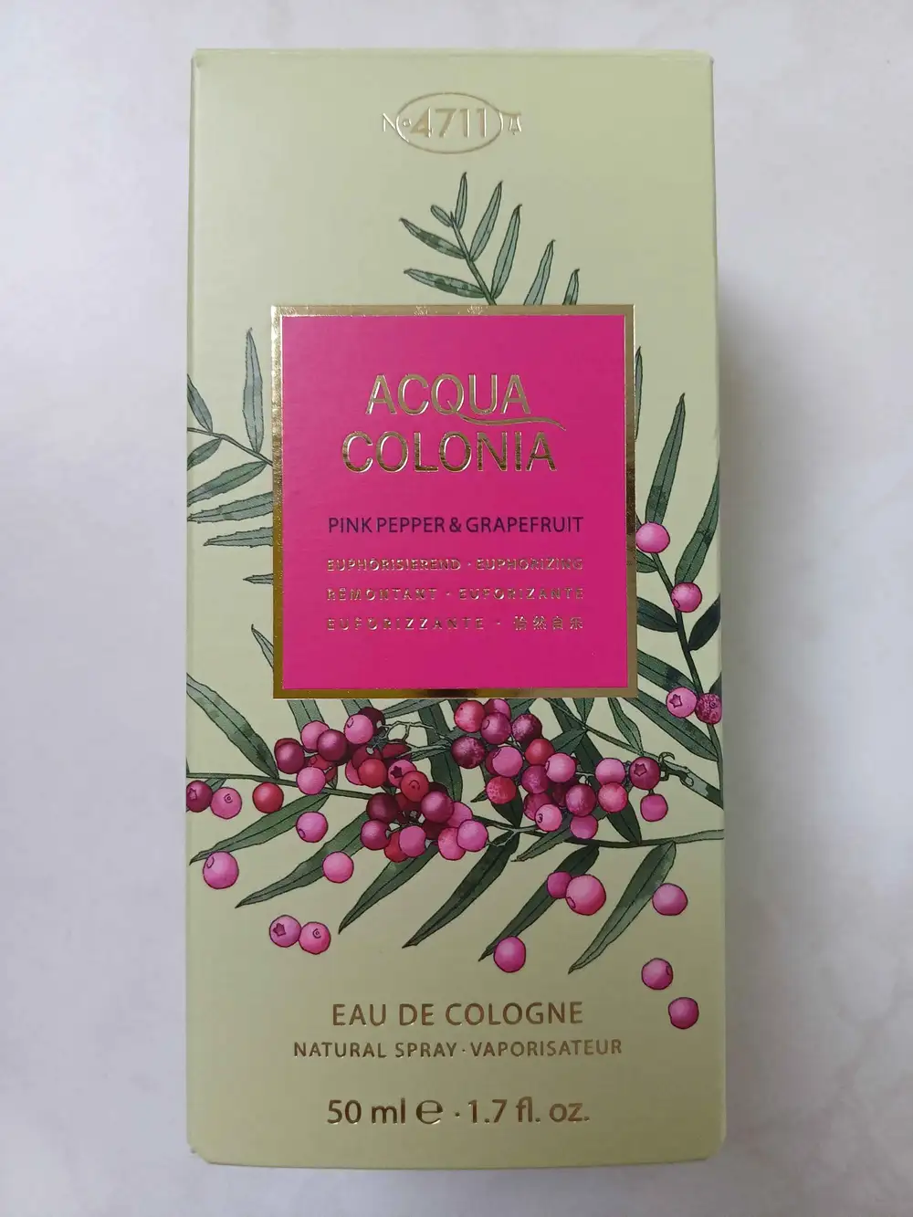 4711 - Acqua colonia pink pepper & grapefruit