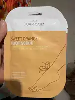 PURE & CARE - Gommage pour les pieds à l'orange douce