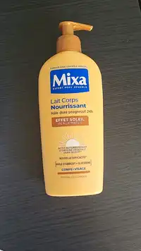 MIXA - Lait corps nourissant effet soleil peaux mates