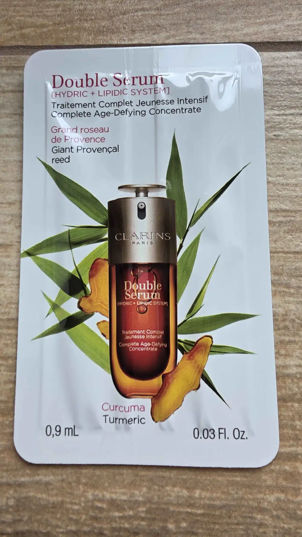 CLARINS - Double sérum grand roseau de Provence