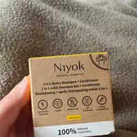 NIYOK - Shampooing + après shampoing solide 2 en 1 