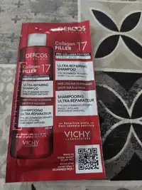 DERCOS TECHNIQUE - Collagen filler 17 - Shampooing ultra-réparateur