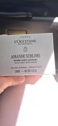L'OCCITANE - Amande sublime - Baume corps satinant