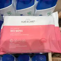 PUCA - Pure & care - Lingettes déo 