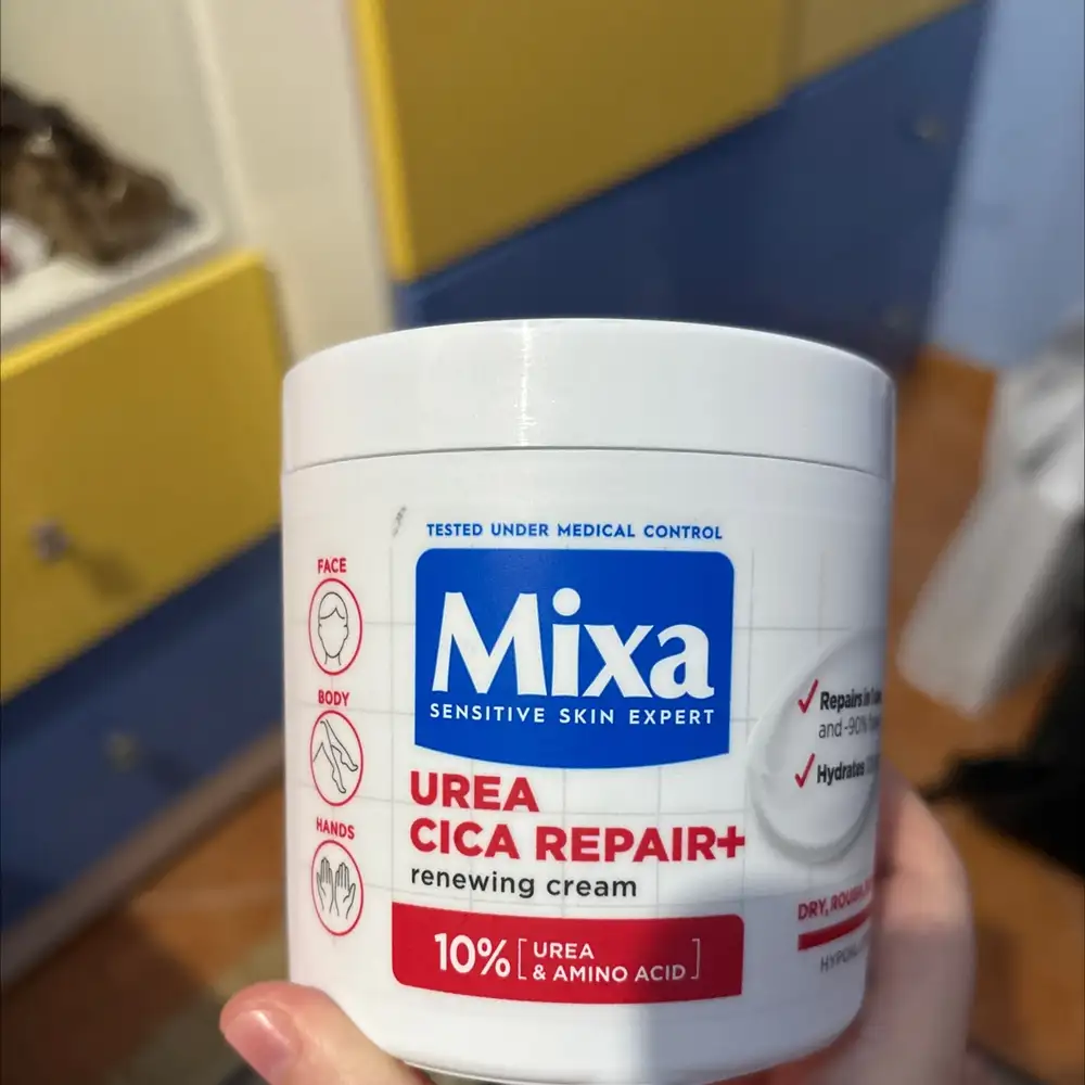MIXA - Urea cica repair+ renewing cream
