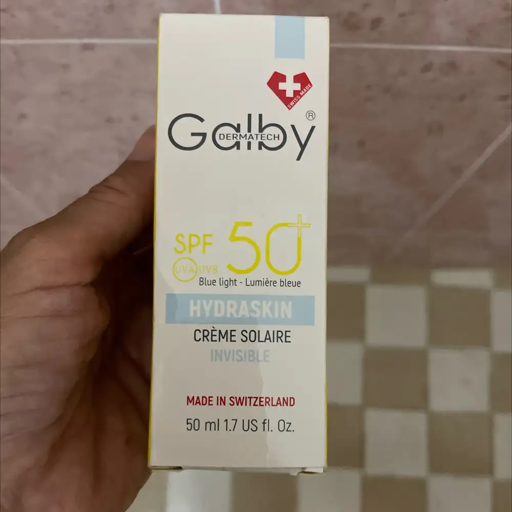 GALBY DERMATECH - Crème solaire hydraskin SPF 50+