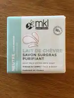 MKL GREEN NATURE - Lait de chèvre Savon surgras purifiant